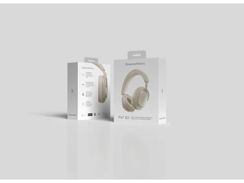 Bowers & Wilkins Px7 S3 Canvas White vezeték nélküli fejhallgató